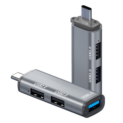 ADS-302C 3 in 1 มัลติฟังก์ชั่น Type-C / USB-C HUB Docking Station, ADS-302C