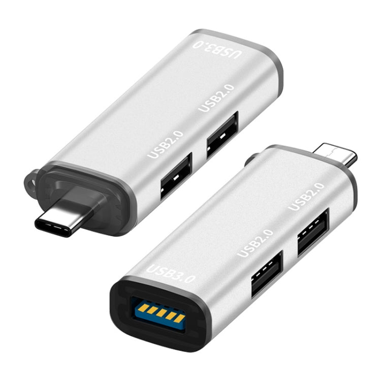 ADS-302C 3 in 1 มัลติฟังก์ชั่น Type-C / USB-C HUB Docking Station, ADS-302C