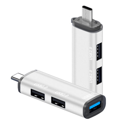 ADS-302C 3 in 1 มัลติฟังก์ชั่น Type-C / USB-C HUB Docking Station, ADS-302C