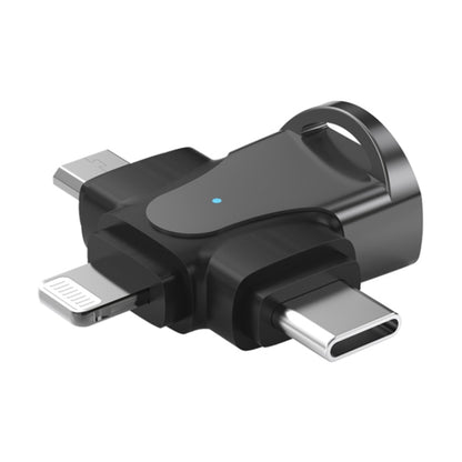 อะแดปเตอร์ 3 ใน 1 OTG, USB to Type-C / Micro USB / 8 Pin