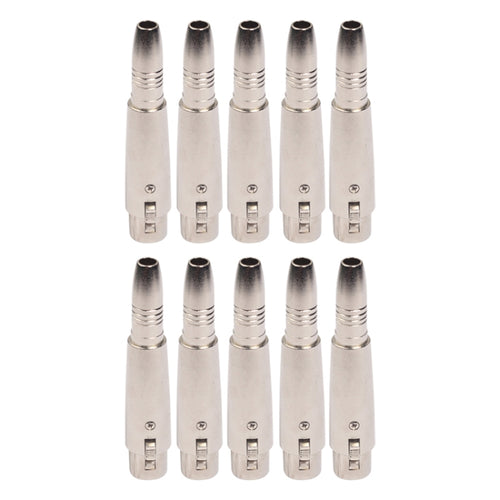 10 ชิ้น LZ1163-1 6.35 มิลลิเมตร XRL หญิงกับหญิงอะแดปเตอร์เสียง