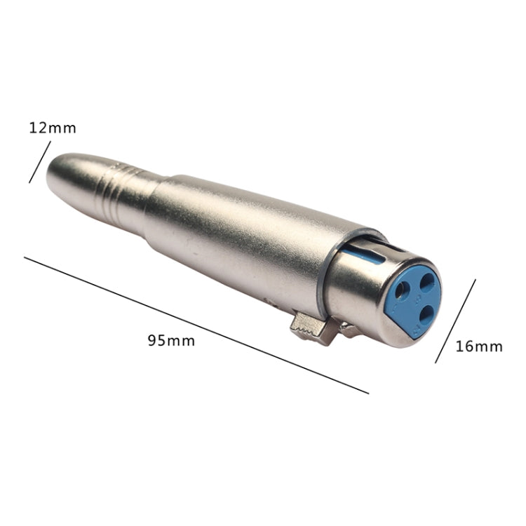 10 ชิ้น LZ1163-1 6.35 มิลลิเมตร XRL หญิงกับหญิงอะแดปเตอร์เสียง