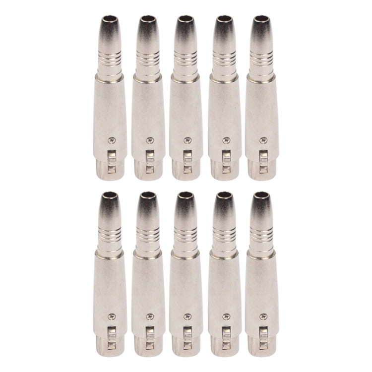 10 ชิ้น LZ1163-1 6.35 มิลลิเมตร XRL หญิงกับหญิงอะแดปเตอร์เสียง