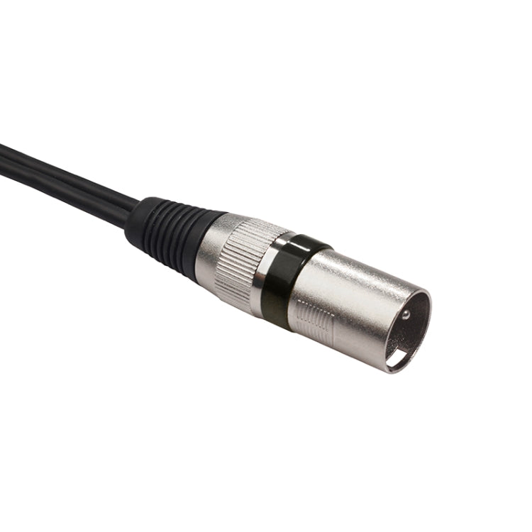 2055MFF-03 2 In1 XLR ชายกับหญิงคู่สายสัญญาณเสียงไมโครโฟน, ความยาว: 0.3 ม.