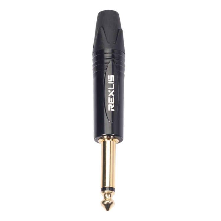 10 ชิ้น TC202 6.35 มิลลิเมตร Gold-plated Mono Sound เชื่อมปลั๊กอะแดปเตอร์เสียง