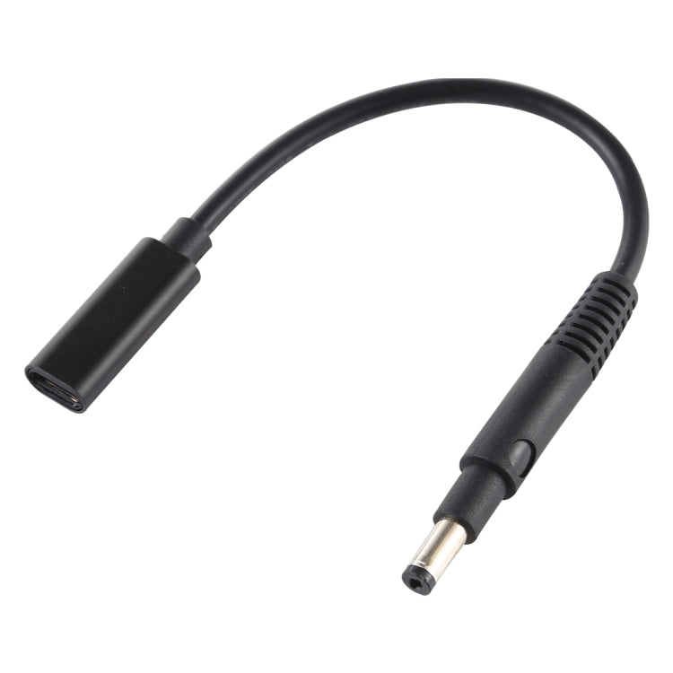 USB-C / Type-C ตัวเมียถึง 4.8 x 1.7 มม. ตัวเชื่อมต่อการชาร์จพลังงานแล็ปท็อปตัวผู้, Type-C Female to 4.8 x 1.7mm Male
