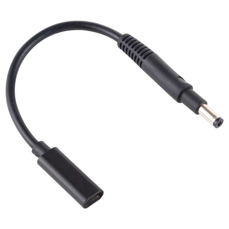 USB-C / Type-C ตัวเมียถึง 4.8 x 1.7 มม. ตัวเชื่อมต่อการชาร์จพลังงานแล็ปท็อปตัวผู้, Type-C Female to 4.8 x 1.7mm Male