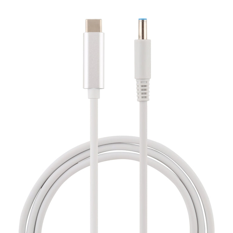 สำหรับ HP USB-C / Type-C ถึง 4.5 x 3.0 มม. สายชาร์จแล็ปท็อปความยาวสายเคเบิล: ประมาณ 1.5 ม., Type-C to 7.4 x 0.6mm