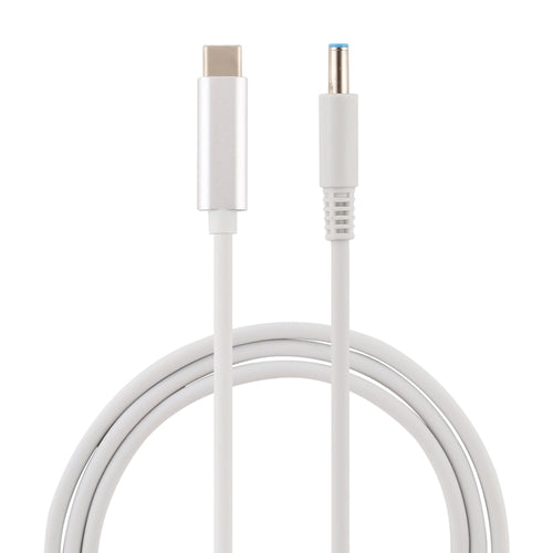 สำหรับ HP USB-C / Type-C ถึง 4.5 x 3.0 มม. สายชาร์จแล็ปท็อปความยาวสายเคเบิล: ประมาณ 1.5 ม., Type-C to 7.4 x 0.6mm