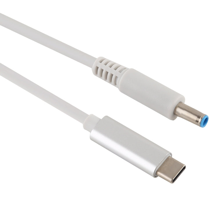 สำหรับ HP USB-C / Type-C ถึง 4.5 x 3.0 มม. สายชาร์จแล็ปท็อปความยาวสายเคเบิล: ประมาณ 1.5 ม., Type-C to 7.4 x 0.6mm