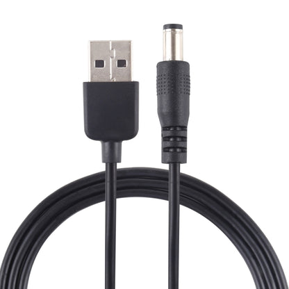 สายเคเบิลปลั๊กไฟ DC 3A USB ถึง 5.5 x 2.1 มม. ความยาว: 1 ม, USB to DC 5.5x2.1mm