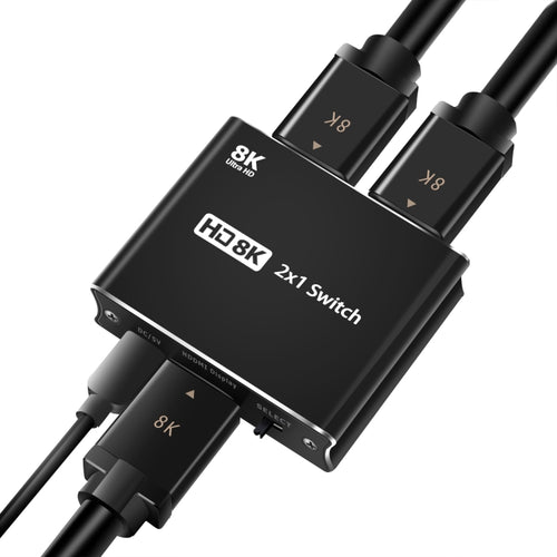 NK-W80 8K UHD HDMI 2X1 สวิตช์ทางเดียว, NK-W80