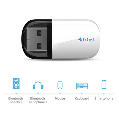 EZCast EZC-5200BS 600Mbps Dual Band WiFi + อะแดปเตอร์ไร้สาย Bluetooth USB 2.0