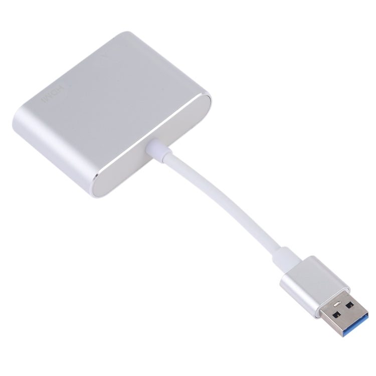อะแดปเตอร์ 2 in 1 USB 3.0 เป็น HDMI + VGA