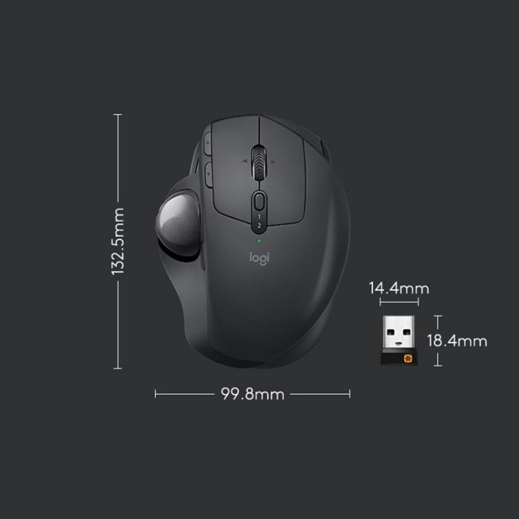 Logitech MX ERGO 440DPI Bluetooth + เมาส์ออปติคัลแทร็กบอลไร้สายแบบสองโหมดที่รวมเข้าด้วยกัน, MX ERGO S