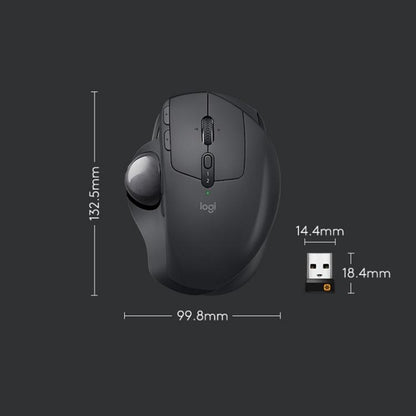 Logitech MX ERGO 440DPI Bluetooth + เมาส์ออปติคัลแทร็กบอลไร้สายแบบสองโหมดที่รวมเข้าด้วยกัน, MX ERGO S