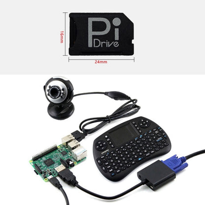 บอร์ดพัฒนา BASEQI Raspberry Pi ซ่อน TF เป็น SD การ์ด เคส