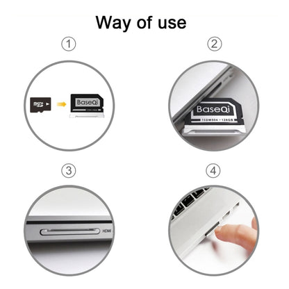 บอร์ดพัฒนา BASEQI Raspberry Pi ซ่อน TF เป็น SD การ์ด เคส
