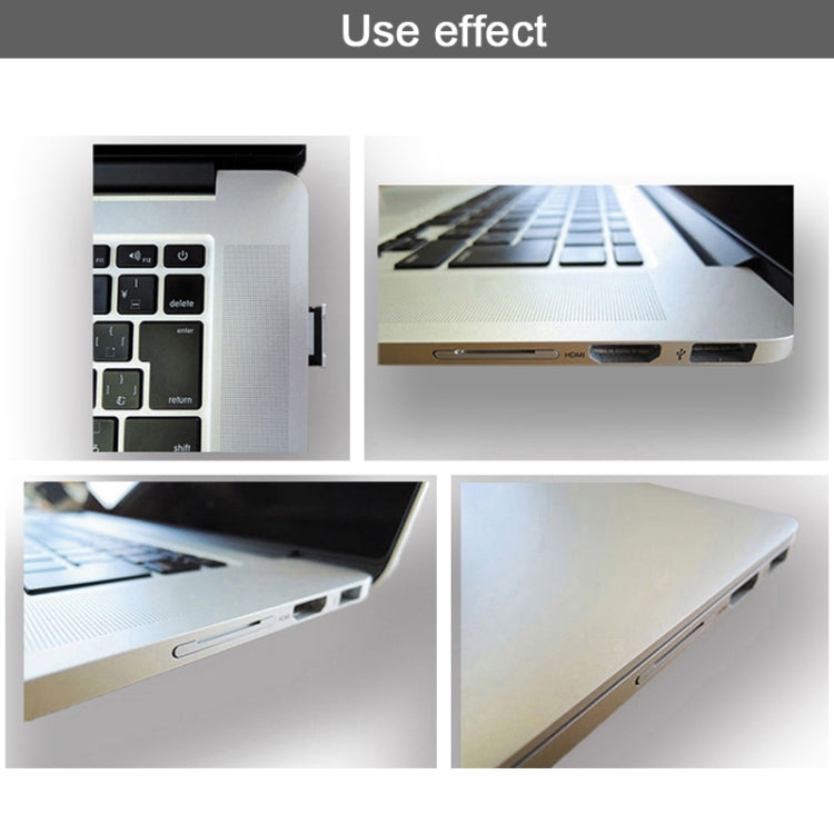 BASEQI 303ASV การ์ด SD อลูมิเนียมอัลลอยด์แบบซ่อนสำหรับแล็ปท็อป Macbook Pro Retina 13.3 นิ้ว, For Macbook Pro Retina 13.3 inch