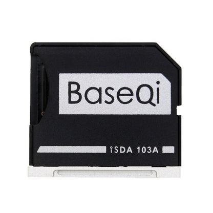 เคสการ์ด SD อะลูมิเนียมอัลลอยด์ BASEQI ที่ซ่อนอยู่สำหรับแล็ปท็อป Macbook Pro (กลางปี 2012) (ไม่ใช่จอประสาทตา), For Macbook Pro Mid-2012 (not Retina)