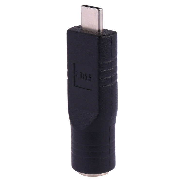 ปลั๊กอะแดปเตอร์เสียบตัวผู้ขนาด 7.9 x 5.5 มม. เป็น USB-C / Type-C เชื่อมต่อ, 7.9 x 5.5mm Female