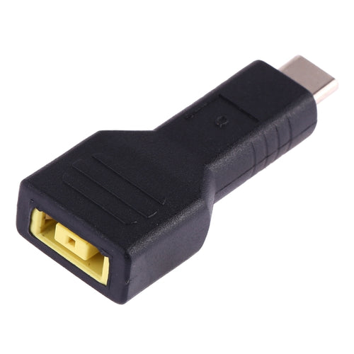 อะแดปเตอร์ไฟฟ้าสำหรับ Lenovo Big Square Female เป็นปลั๊กตัวผู้ USB-C / Type-C, Big Square USB to Type-C