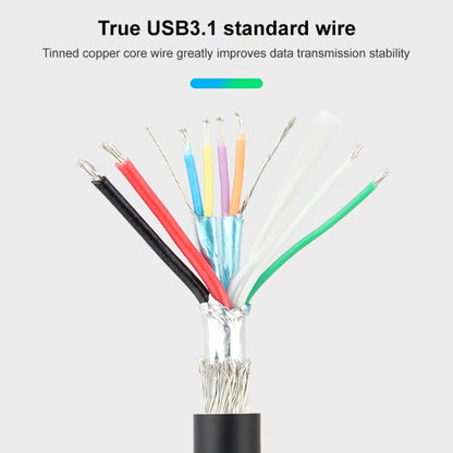 USB 2.0 / 3.1 ถึง Type-C สายเคเบิลข้อมูลการชาร์จอย่างรวดเร็ว ความยาว: 1 ม, ZSSG-9B20ZISE