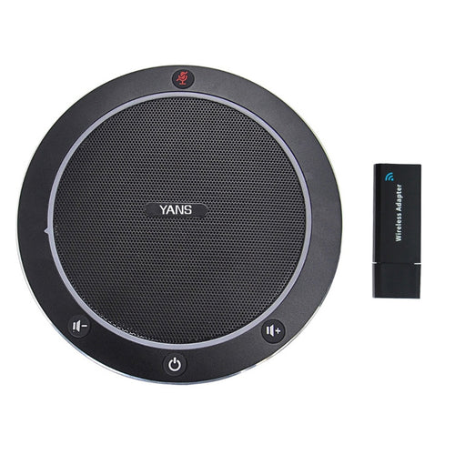 YANS YS-M86 ไมโครโฟนรอบทิศทางไร้สายสำหรับการประชุมผ่านวิดีโอ, YS-M86