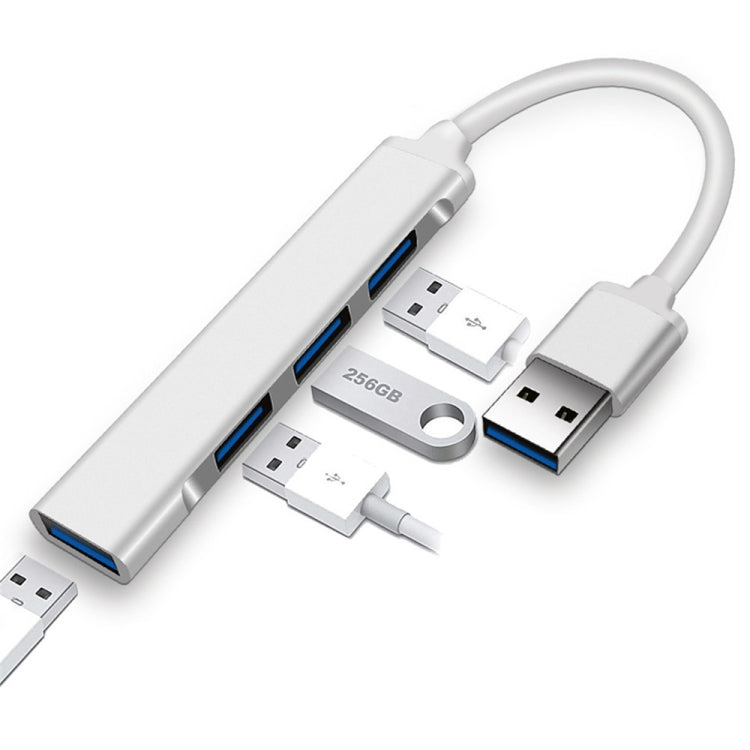 A809 USB 3.0 x 1 + USB 2.0 x 3 ถึง USB 3.0 อะแดปเตอร์ HUB Splitter มัลติฟังก์ชั่น, A809