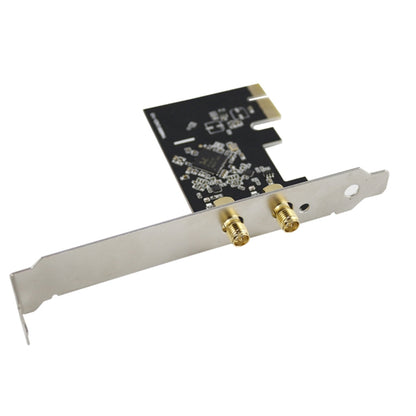 EDUP EP-9607 1200Mbps การ์ดเครือข่ายอะแดปเตอร์ไร้สาย PCI-E Express แบบดูอัลแบนด์พร้อมเสาอากาศ 2 x 6dBi, EP-9607 1200Mbps