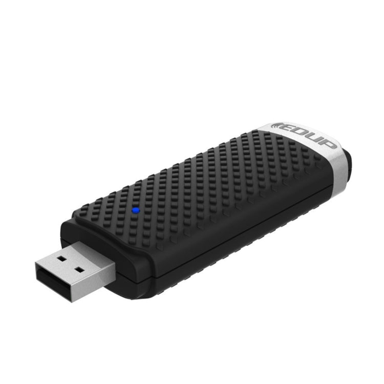 EDUP EP-AC1609 1200Mbps ความเร็วสูง USB 3.0 WiFi อะแดปเตอร์ตัวรับสัญญาณ Ethernet Adapter พร้อม 1m ขยายสายเคเบิลและฐาน, EP-AC1609 1200Mbps