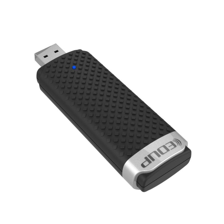 EDUP EP-AC1609 1200Mbps ความเร็วสูง USB 3.0 WiFi อะแดปเตอร์ตัวรับสัญญาณ Ethernet Adapter พร้อม 1m ขยายสายเคเบิลและฐาน, EP-AC1609 1200Mbps