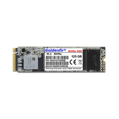 Goldenfir ไดรฟ์โซลิดสเตต M.2 NVMe ขนาด 2.5 นิ้ว ความจุ: 120GB, M.2 NVMe 120GB