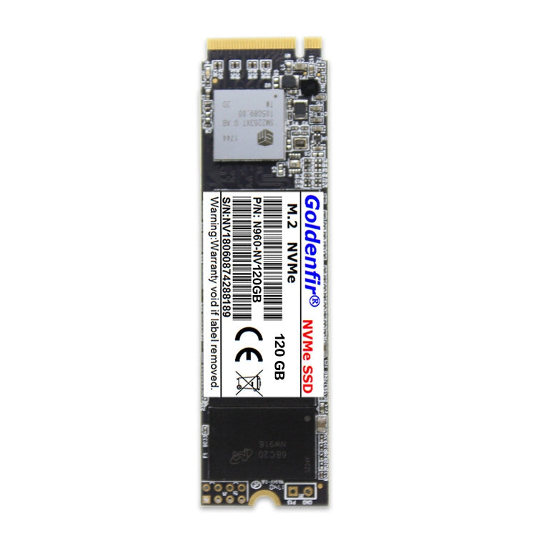 Goldenfir ไดรฟ์โซลิดสเตต M.2 NVMe ขนาด 2.5 นิ้ว ความจุ: 120GB, M.2 NVMe 120GB