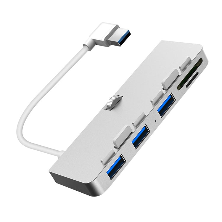 Rocketek สำหรับ iMac USB3.0 x 3 + SD / TF แท่นขยาย HUB มัลติฟังก์ชั่น, USB3.0 x 3 + SD / TF