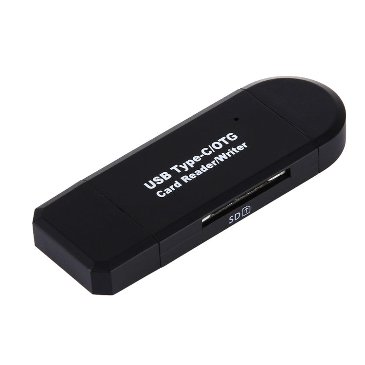3 in 1 USB-C / Type-C 3.1 ถึง USB 2.0 + Micro USB + SD (HC) + อะแดปเตอร์เครื่องอ่านการ์ด Micro SD พร้อมฟังก์ชัน OTG