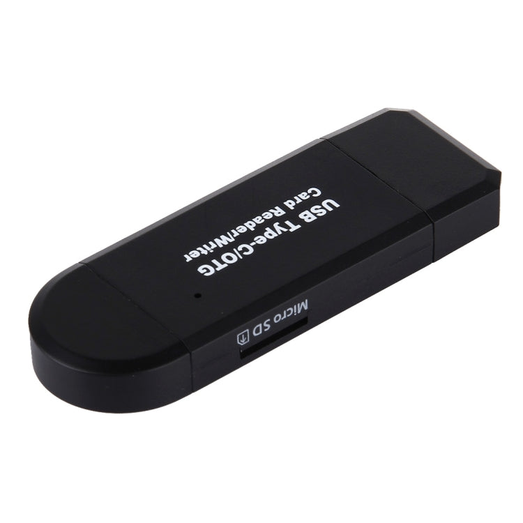 3 in 1 USB-C / Type-C 3.1 ถึง USB 2.0 + Micro USB + SD (HC) + อะแดปเตอร์เครื่องอ่านการ์ด Micro SD พร้อมฟังก์ชัน OTG