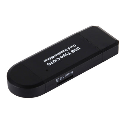 3 in 1 USB-C / Type-C 3.1 ถึง USB 2.0 + Micro USB + SD (HC) + อะแดปเตอร์เครื่องอ่านการ์ด Micro SD พร้อมฟังก์ชัน OTG