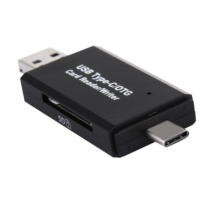 3 in 1 USB-C / Type-C 3.1 ถึง USB 2.0 + Micro USB + SD (HC) + อะแดปเตอร์เครื่องอ่านการ์ด Micro SD พร้อมฟังก์ชัน OTG