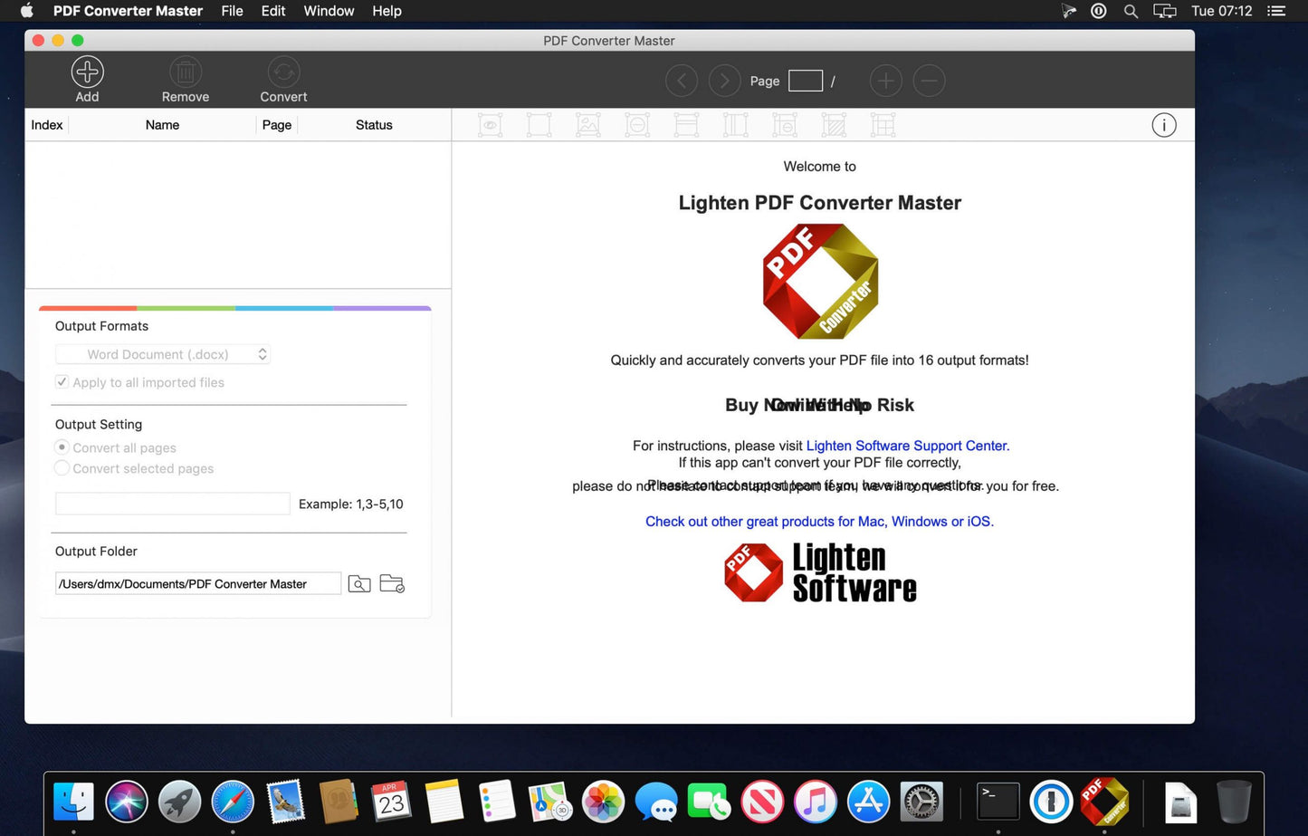 PDF Converter Master 6.2.1 Full Version Final for MacOS