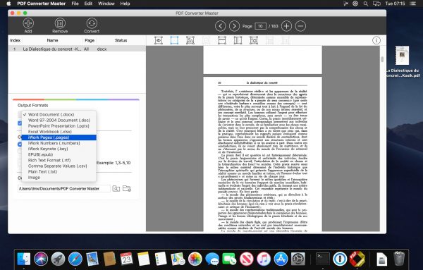 PDF Converter Master 6.2.1 Full Version Final for MacOS