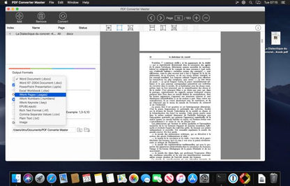 PDF Converter Master 6.2.1 Full Version Final for MacOS