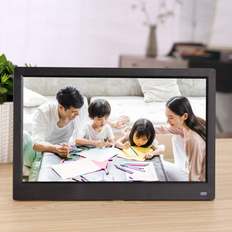 12.5 นิ้ว FHD จอแสดงผล LED กรอบรูปดิจิตอลพร้อมตัวยึดและรีโมทคอนโทรล, โปรแกรม MSTAR V56, รองรับอินพุต USB / การ์ด SD