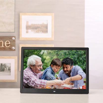 14 นิ้วกรอบรูปดิจิตอลกรอบรูปอิเล็กทรอนิกส์แคบด้านข้างสนับสนุน 1080Pติดผนังเครื่องโฆษณา