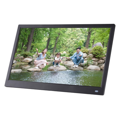15.6 นิ้ว FHD จอแสดงผล LED กรอบรูปดิจิตอลพร้อมตัวยึดและรีโมทคอนโทรล, โปรแกรม MSTAR V53, รองรับอินพุต USB / การ์ด SD