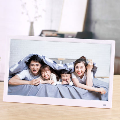 15.6 นิ้ว FHD จอแสดงผล LED กรอบรูปดิจิตอลพร้อมตัวยึดและรีโมทคอนโทรล, โปรแกรม MSTAR V53, รองรับอินพุต USB / การ์ด SD
