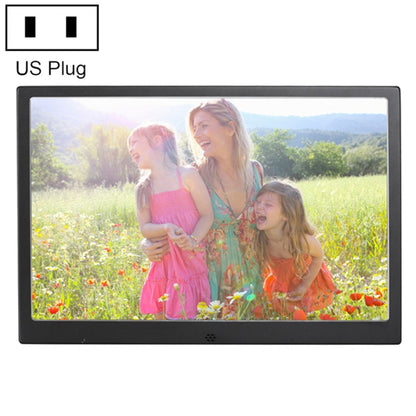 HSD1202 กรอบรูปดิจิตอลจอแสดงผลความละเอียดสูง 1280x800 ขนาด 12.1 นิ้วพร้อมตัวยึดและรีโมทคอนโทรล รองรับการ์ด SD / MMC / MS / พอร์ต USB ปลั๊ก EU (สีเงิน), HSD1202 12.1 inch