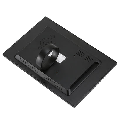 HSD1202 กรอบรูปดิจิตอลจอแสดงผลความละเอียดสูง 1280x800 ขนาด 12.1 นิ้วพร้อมตัวยึดและรีโมทคอนโทรล รองรับการ์ด SD / MMC / MS / พอร์ต USB ปลั๊ก EU (สีเงิน), HSD1202 12.1 inch
