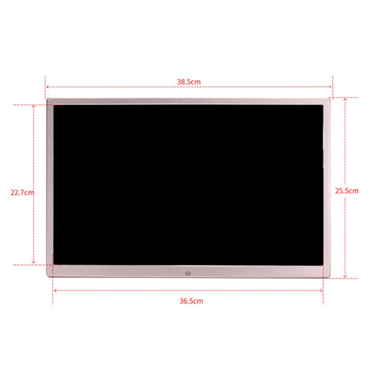 HSD1707 กรอบรูปดิจิตอลความละเอียดสูง 17 นิ้ว LED 1440X900 พร้อมตัวยึดและรีโมทคอนโทรล รองรับการ์ด SD / MMC / MS / พอร์ต USB ปลั๊กของสหรัฐฯ (สีเงิน), HSD1707 17 inch