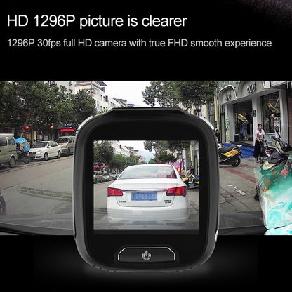 กล้องบันทึกภาพรถยนต์ขนาดเล็ก 2.0 นิ้วหน้าจอ LCD HD 1080P 170 องศาการดูมุมกว้างรองรับการตรวจจับการเคลื่อนไหว / อินฟราเรดการมองเห็นได้ในเวลากลางคืน / การ์ด TF / ไมค์, 2.0 inch